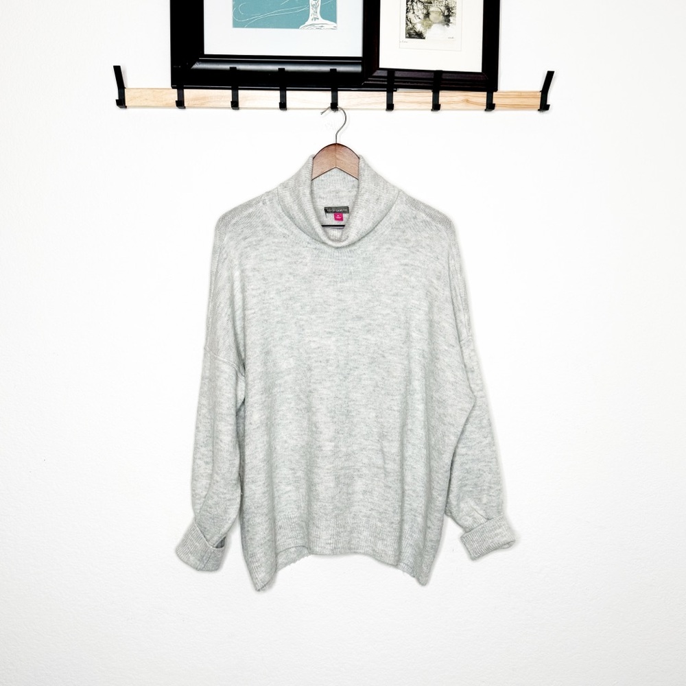 Vince Camuto Women’s Soft Knit Cowl Neck Sweater Size XL | Lightweight Cozy
